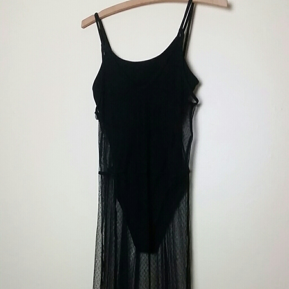 H&M x Coachella Body Suit Slip Dress